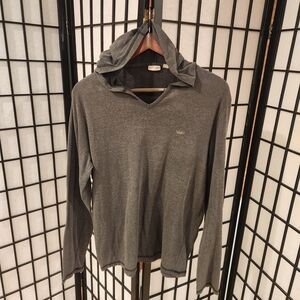 Vans Charcoal V-Neck Hoodie